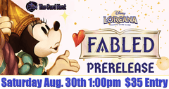 Disney Lorcana: Fabled PRERELEASE EVENT - 8/30/25 @ 1:00PM